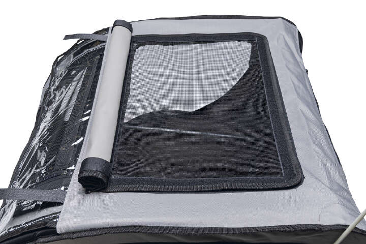 KARLIE Hunde-Fahrradanhänger Doggy Liner Paris